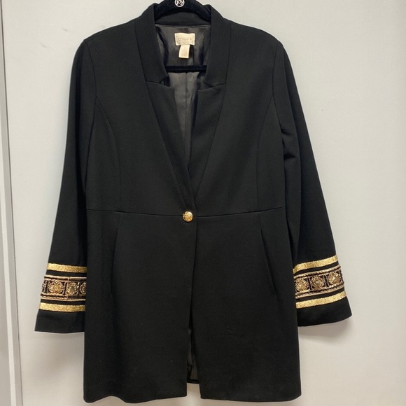 Chico’s Petite Cuff-Detail Jacket - Picture 4 of 10